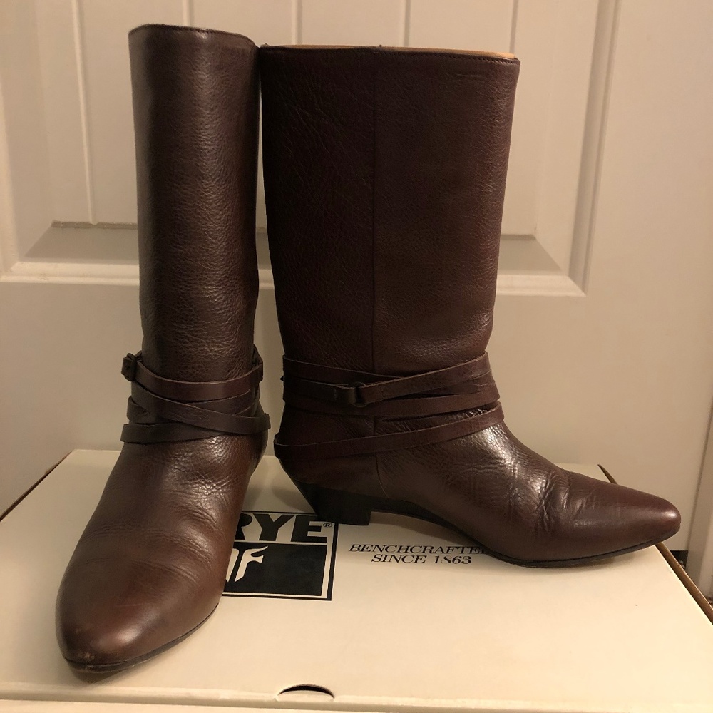 FRYE Sunny Multi Strap Women's Boots, US size 7.5